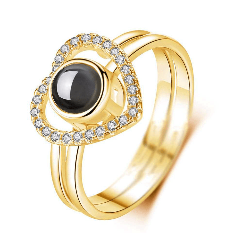 Heart PhotoJewels Ring