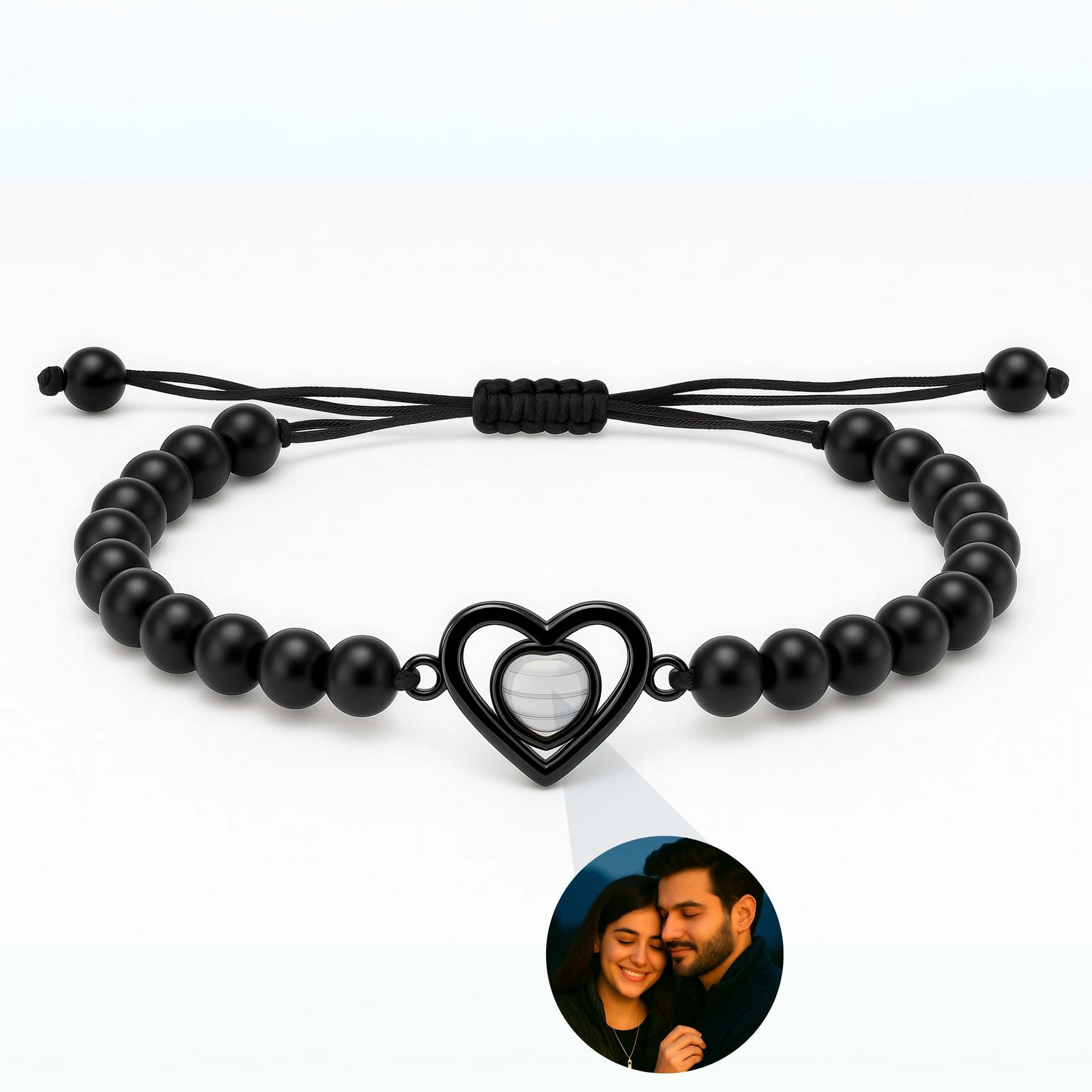 Heart Bead Bracelet