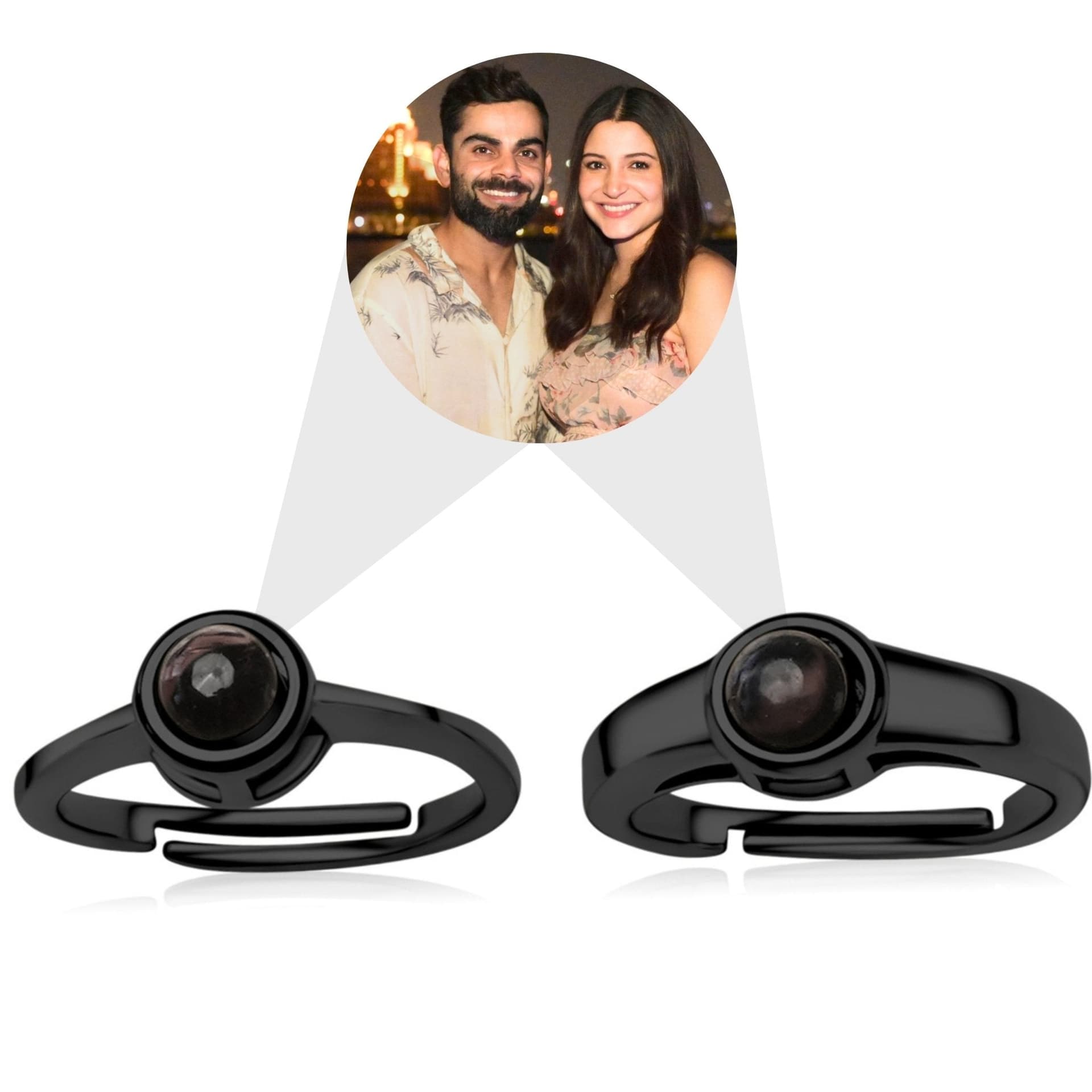 Couple PhotoJewels Ring